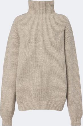 Christophe Lemaire Pullover in alpaca e lana a collo alto