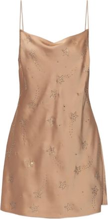 LoveShackFancy Abito con stampa - Toni neutri