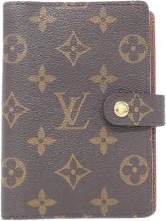Louis Vuitton Pre-owned Wallets, male, Brown, Size: ONE SIZE Pre-owned Canvas home-office