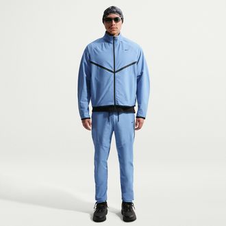 Nike Mens Tech Dri-FIT Shori Knit Pants in Blue | IF1404-486