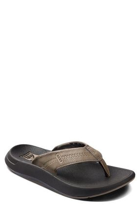 Reef SWELLsole Cruiser Flip Flop in Brown/Tan at Nordstrom, Size 11