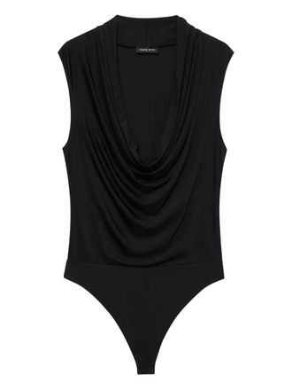 Anine Bing Jeanette body - Zwart