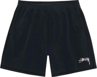 St&uuml;ssy Casual Shorts - Heren - Korte Broeken - Zwart - M - Nylon - Korte Broeken