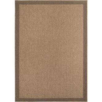 Nazar Rugs Alfombra interior/exterior con aspecto de yute - 140x200