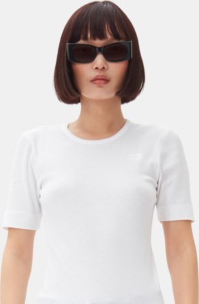 Ganni x Ace & Tate Black Kayla Sunglasses Acetate Womens