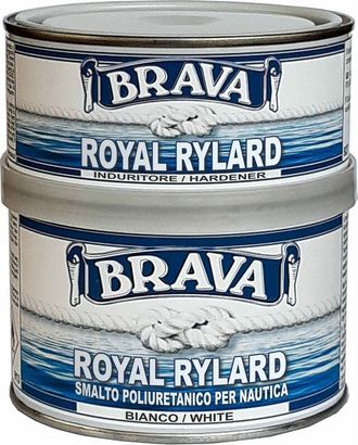 None Brava Royal Rylard Smalto Poliuretanico, Bianco, 375 ml