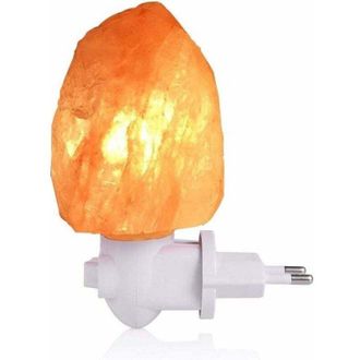 OEM L&aacute;mpara De Noche De Sal Del Himalaya De 10 W En Cristal Natural, 400 G [clase Energ&eacute;tica A+] - Crezuo