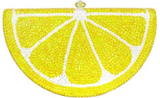 Aquaswiss Aqs Lemon Crystal Clutch