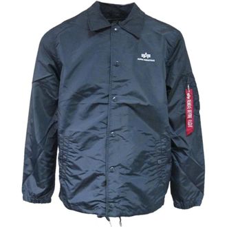 Alpha Industries Hombre, Chaquetas, Azul, Talla: S