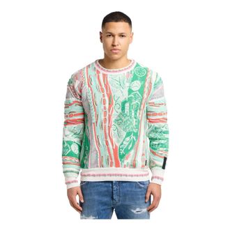 Carlo Colucci Heren, Truien, Veelkleurig, Maat: 2XL