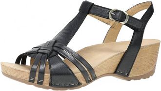 Dansko Womens Tia Sandals In Black