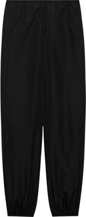 GCDS Essentials Nylon Pants - Dames - Straight fit broeken - Zwart - XL - Nylon - Broeken