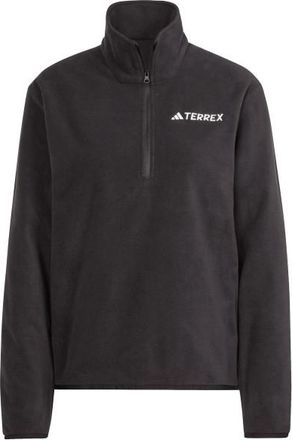 ADIDAS TERREX MT Half Zip Fleece Fleecejacke f&uuml;r Damen | schwarz
