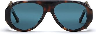 L.G.R Sand Flap L.G.R for Sease Polarized 6725 Mens Sunglasses Tortoiseshell Size 58