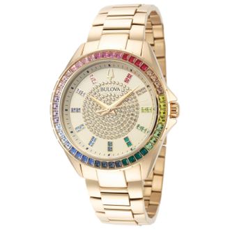 Bulova Crystal Phantom Mens Watch