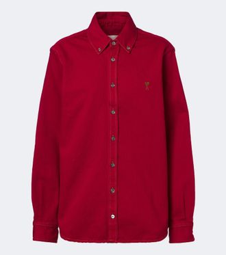 Ami Ami de Coeur cotton twill shirt