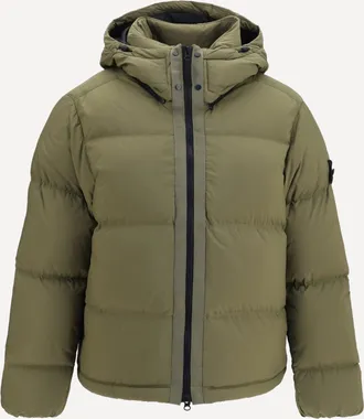 Stone Island Detachable hood down Jacket Male L
