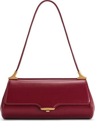 JW PEI Eloise Faux Leather Shoulder Bag in Burgundy at Nordstrom