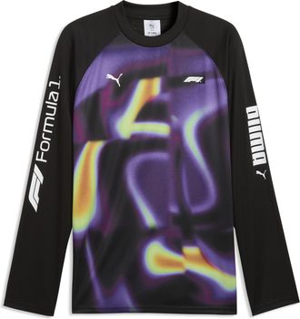 Puma T-shirt a maniche lunghe F1 Lifestyle Vegas da uomo, Accessori, Nero, XXL
