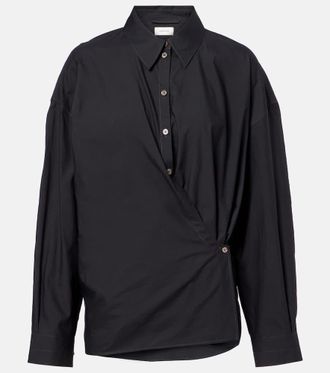 Christophe Lemaire Twisted cotton and silk shirt