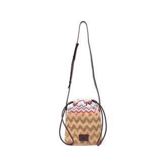Missoni Bucket Bags, female, Beige, Size: ONE SIZE Bucket Bag