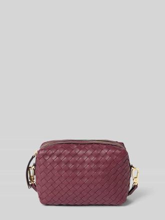 Abro Abro Umh&auml;ngetasche mit Strukturmuster Modell Kaia in Dunkelrot, Gr&ouml;&szlig;e 1