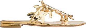 Gianvito Rossi Flavia 05 - Dames - Sandalen - Grijs - 41 EU - Leer - Schoenen