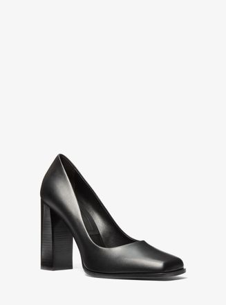 Michael Kors Jeanne Leather Pump