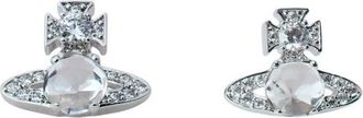 Vivienne Westwood Ondina Oorbellen - Dames - Oorbellen - Grijs - ONE Size - Accessoires