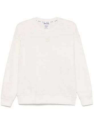 DKNY logo-embroidered sweatshirt - White