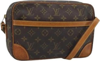 Louis Vuitton Pre-owned Trocadero 27 Schoudertas - Dames - Vintage Schoudertas - Bruin - ONE Size - Leer - Vintage