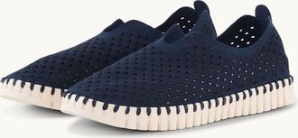 Ilse Jacobsen Womens Tulip 139 Sneaker Shoe In Dark Indigo
