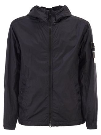 Stone Island Wasserabweisende und winddichte Jacke von Stone Island mit Kapuze