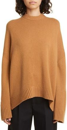 A.L.C. Ayden Oversize Wool & Cashmere Sweater in Butter Brown at Nordstrom Rack, Size Medium