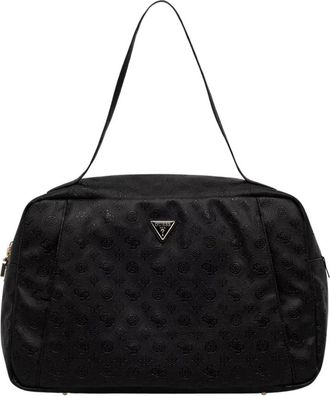 Guess Devon Shopper - Dames - Schoudertassen - Zwart - ONE Size - Polyester - Tassen