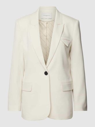 Copenhagen Muse Blazer mit Pattentaschen in Offwhite, Gr&ouml;&szlig;e M