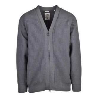 Nanam&iacute;ca Cardigan con zip - - Knitwear - Uomo - Grigio - S