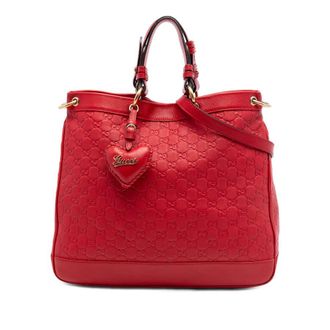 Gucci Pre-owned Gucci Medium Guccissima Valentine Top Handle Bag Ladies XML6C5FUVSA0GDSB