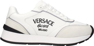 Versace Damess Sneakers wit leer