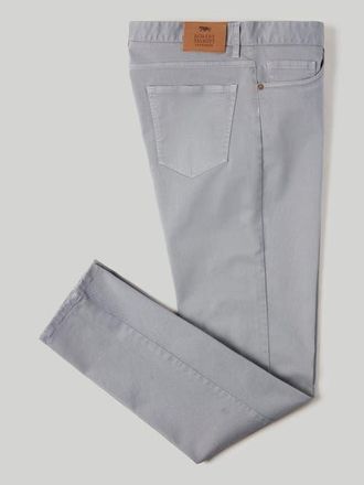 Robert Talbott Rockwell 5 Pocket Pant in Light Gray at Nordstrom, Size 31 X 32