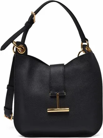 Tom Ford Tassen, Dames, Zwart, ONE Size, Leer, Tara Small Crossbody