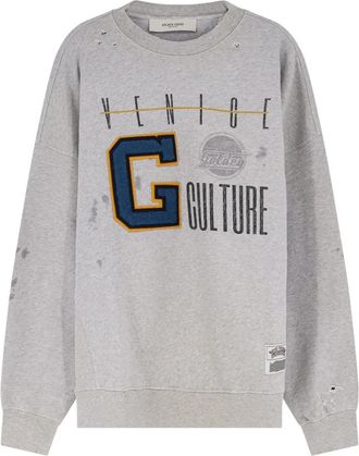 Golden Goose Sweatshirt - Heren - Sweatshirts - Grijs - S - Hoodies & sweatvesten