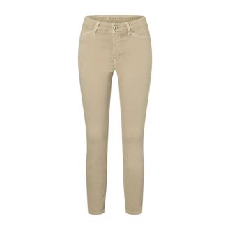 M.A.C Mac, Dames, Jeans, Beige, Maat: W34 L26 Katoen