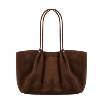 Max Mara Pesi Schoudertas - Dames - Tassen - Bruin - Maat: ONE Size Zijde