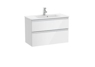 Roca Mueble Unik The Gap Compact 800x380 Bl Dos Cjn.lav.color Bl