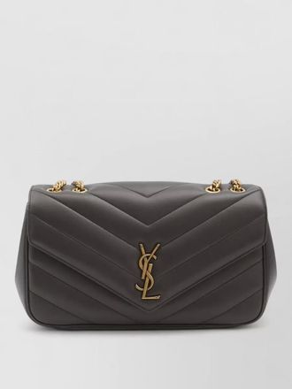 Saint Laurent loulou medium lambskin chain shoulder bag