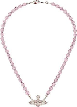 Vivienne Westwood Messaline Choker - Dames - Kettingen - Roze - ONE Size - Accessoires