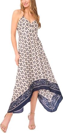 Ted Baker Moira Handkerchief Hem Maxi Dress in Antique White at Nordstrom, Size 12