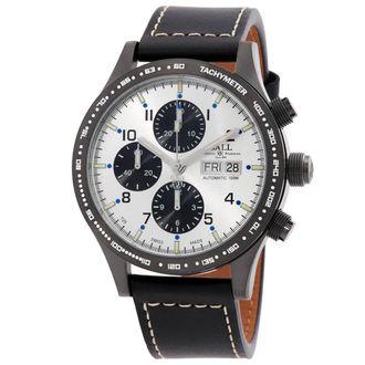 Ball Fireman Chronograph Automatic Silver Dial Mens Watch CM2192C-L8J-SL