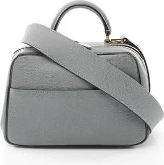 Valextra Leather Handbag (Pre-Owned)